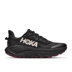 Buty do biegania damskie Hoka One One Challenger 8 GTX. Czarne obuwie sportowe damskie Hoka One One, bez wzorów, z materiału, do biegania. Za 1,069.99 zł.