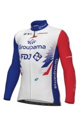 Bluza rowerowa męska Alé Cycling Prime Groupama FDJ. Białe bluzy męskie ALÉ CYCLING, na jesień, m, bez wzorów, z materiału, bez kaptura. Za 569.99 zł.