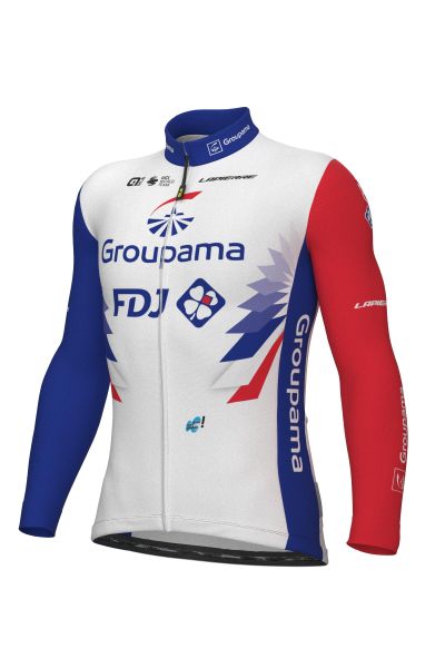 Bluza rowerowa męska Alé Cycling Prime Groupama FDJ. Białe bluzy męskie ALÉ CYCLING, m, bez wzorów, z materiału, bez kaptura. Za 569.99 zł.