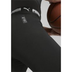 Męskie spodenki do koszykówki Hoops Team PUMA Black. Czarne krótkie spodenki sportowe męskie Puma, m, bez wzorów, do koszykówki. Za 129.99 zł.