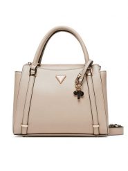 Guess Torebka Daryna II HWVG72 08060 Beżowy. Brązowe torebki do ręki damskie Guess, z aplikacjami, ze skóry, bez dodatków. Za 519.99 zł.