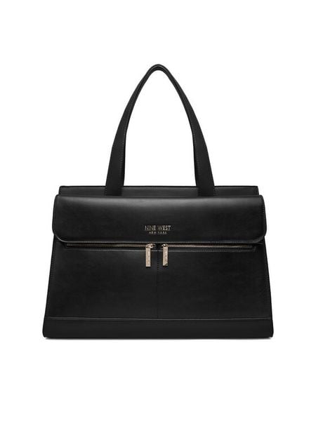 Nine West Torebka EO-ARKANSAS-LDA8210 Czarny. Czarne torebki do ręki damskie Nine West, bez wzorów, z materiału, bez dodatków. Za 369.99 zł.