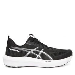 Buty do biegania Asics. Czarne buty sportowe męskie Asics, bez zapięcia, do biegania. Za 399.99 zł.