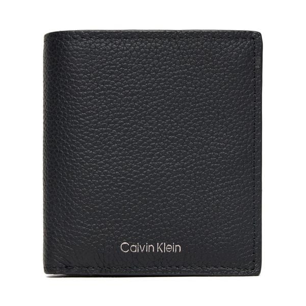 Portfel Calvin Klein. Czarne portfele męskie Calvin Klein, bez wzorów. Za 233.99 zł.