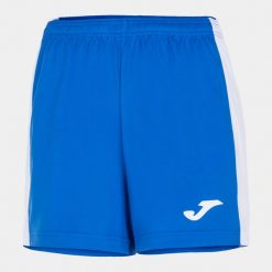 Szorty do biegania damskie Joma Maxi. Niebieskie szorty sportowe damskie Joma, l, bez wzorów, z materiału, do biegania. Za 125.50 zł.