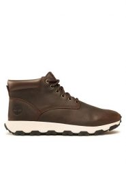 Timberland Trzewiki Winsor Park Chukka TB0A5YTW9311 Brązowy. Brązowe botki męskie Timberland, bez wzorów, ze skóry, bez zapięcia. Za 599.99 zł.