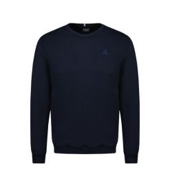 Bluza Le Coq Sportif Essentiels T/T N°1. Niebieskie bluzy sportowe męskie le coq sportif, l, bez wzorów, z materiału, bez kaptura. Za 366.50 zł.