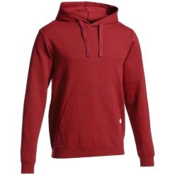 Bluza z kapturem Męska Joma Combi Czerwona. Czerwone bluzy męskie Joma, m, bez wzorów, z bawełny, z kapturem. Za 257.50 zł.