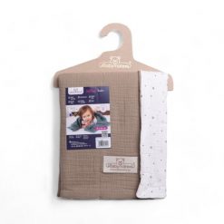 Kocyk MUSLIN DESIGN 75x100. Kocyki dla dzieci Multitex, z bawełny. Za 115.37 zł.