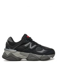 New Balance Sneakersy GC9060BK Czarny. Czarne buty sportowe chłopięce New Balance, bez wzorów, z meshu, bez zapięcia. Za 699.99 zł.