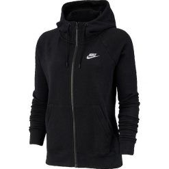 Bluza Kobieta Nike Nsw Essntl Fz Flc czarny. Czarne bluzy sportowe damskie Nike, bez wzorów, z kapturem. Za 372.00 zł.
