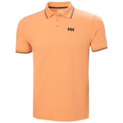 Polo Helly Hansen Kos. Brązowe koszulki polo męskie Helly Hansen, m, bez wzorów, z materiału, eleganckie, bez ramiączek. Za 316.50 zł.