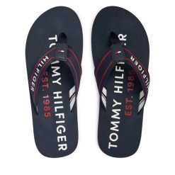 Japonki Tommy Hilfiger. Niebieskie klapki męskie Tommy Hilfiger, sportowe. Za 149.99 zł.