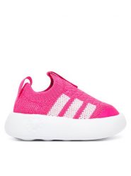 Adidas Sneakersy Bubblecomfy JR5991 Różowy. Czerwone buty sportowe dziewczęce Adidas, bez wzorów, z materiału, bez zapięcia. Za 119.99 zł.