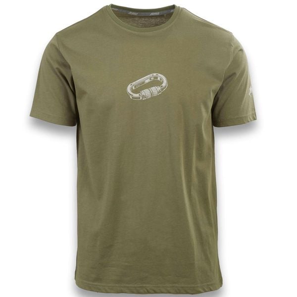 T-Shirt Ande Peak Dorośli. Zielone t-shirty męskie ANDE, s, bez wzorów, z bawełny, klasyczne, bez kołnierzyka. Za 135.99 zł.