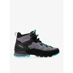 Buty podejściowe damskie AKU Rock DFS Mid GTX. Szare obuwie sportowe damskie Aku, bez wzorów, wspinaczkowe. Za 897.40 zł.