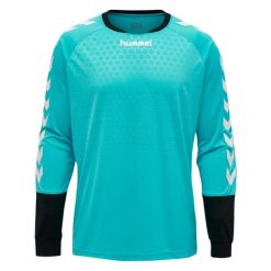 Koszulka Hummel Gardien Essential. Niebieskie bluzy męskie Hummel, m, bez wzorów, bez kaptura. Za 229.00 zł.