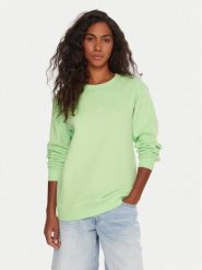Roxy Bluza Surf Stoked ERJFT05018 Zielony Regular Fit. Zielone bluzy damskie Roxy, l, bez wzorów, z bawełny, bez kaptura. Za 209.99 zł.