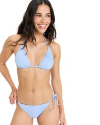 Dwuczęściowy zestaw kąpielowy dla Kobiety BEACH CLASSICS. Fioletowe bikini damskie Roxy, xl, bez wzorów. Za 216.90 zł.