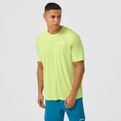 SLICE II T-Shirt Men. Niebieskie koszulki sportowe męskie Head, s, bez wzorów, sportowe, bez kołnierzyka. W wyprzedaży za 189.00 zł.