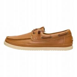 HeyDude Męskie Mokasyny Harbor Lo Craft Leather. Brązowe mokasyny męskie Hey dude, z materiału. Za 419.00 zł.