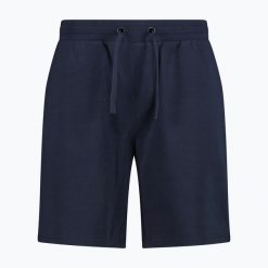 Spodenki męskie CMP 36D8057 Bermuda. Czarne szorty męskie CMP, m, bez wzorów, z materiału. Za 109.99 zł.