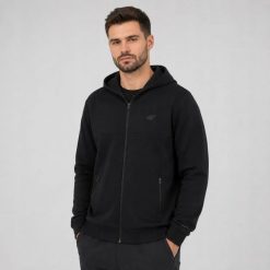 BLUZA MĘSKA 4F DRESOWA ROZPINANA Z KAPTUREM 3XL M1537 KOLOR WIELO KOLOROWY. Bluzy męskie 4f, l, bez wzorów, z bawełny, z kapturem. Za 199.99 zł.