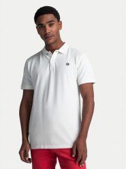 Petrol Industries Polo M-1040-POL002 Beżowy Slim Fit. Brązowe koszulki polo męskie Petrol Industries, m, bez wzorów, z bawełny, bez ramiączek. Za 79.99 zł.