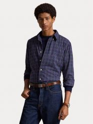 Polo Ralph Lauren Koszula 710953644501 Fioletowy Custom Fit. Fioletowe koszule męskie Polo Ralph Lauren, m, bez wzorów, bez kołnierzyka, bez ramiączek. Za 729.99 zł.