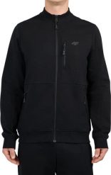 4f Bluza męska 4F M2547 czarna 4FWMM00TSWSM2547 20S M. Czarne bluzy męskie 4f, m, bez wzorów, bez kaptura. Za 194.38 zł.