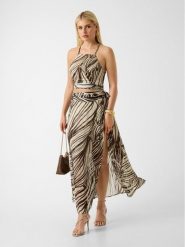 Guess Spódnica mini 174857 Brązowy Classic Fit. Brązowe spódnice damskie Guess, xs, z aplikacjami, mini. Za 474.99 zł.