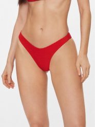 Calvin Klein Swimwear Dół od bikini KW0KW02471 Czerwony. Czerwone bikini damskie Calvin Klein Swimwear, xl, bez wzorów. Za 149.99 zł.