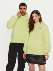 Hunter Bluza HARU0008242 Zielony Regular Fit. Zielone bluzy męskie Hunter, m, bez wzorów, z bawełny, bez kaptura. Za 219.99 zł.
