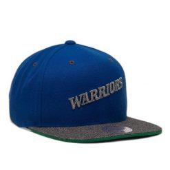 Czapka Golden State Warriors hwc melange patch. Niebieskie czapki i kapelusze męskie Mitchell & Ness, bez wzorów, sportowe. Za 205.00 zł.
