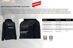 Dewalt Bluza z kapturem hoodie mclaren, czarna, s (DXWWMC341-001-S). Czarne bluzy męskie Dewalt, m, bez wzorów, z kapturem. Za 182.96 zł.