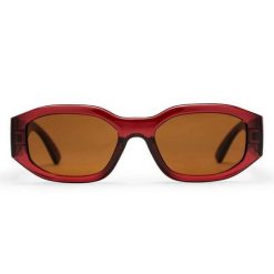 Okulary CHPO Brooklyn Red. Czerwone okulary przeciwsłoneczne męskie CHPO BRAND. Za 177.62 zł.