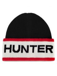 Hunter Czapka HTR-U3-001-AW24 Czarny. Czarne rękawiczki damskie Hunter, na zimę, bez wzorów, z syntetyku. Za 69.99 zł.