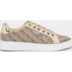 Guess Jeans - Buty FL5BC2FAL12. Brązowe obuwie sportowe damskie Guess Jeans, z aplikacjami, z gumy. W wyprzedaży za 359.90 zł.