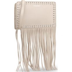 Torebka TWINSET - Tracolla Con Zip AS8PCC Avorio Chiaro 0018C. Listonoszki damskie marki Twinset. W wyprzedaży za 539.00 zł.