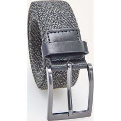 Pasek z metalową klamrą - Szary. Paski damskie marki Reserved. Za 49.99 zł.