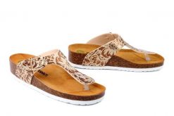 DR. BRINKMANN 700903-00 bunt, klapki japonki damskie. Żółte klapki damskie Dr. Brinkmann, bez wzorów, bez obcasa. Za 165.67 zł.