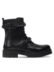 Lasocki Young Botki GI12-VIRGO-09 Czarny. Czarne botki dziewczęce Lasocki Young, ze skóry, bez zapięcia. Za 229.99 zł.