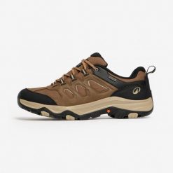 Buty turystyczne męskie Quechua MH500 wodoodporne. Brązowe trekkingi męskie QUECHUA, na lato, outdoorowe. Za 289.99 zł.