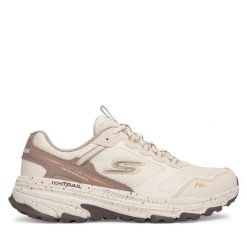 Buty do biegania Skechers. Czerwone obuwie sportowe damskie Skechers, bez wzorów, do biegania. Za 359.99 zł.