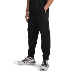 UA Unstoppable Fleece Spodnie Męskie Czarne. Czarne spodnie sportowe męskie Under Armour, m, bez wzorów, z materiału, na fitness i siłownię. Za 572.99 zł.