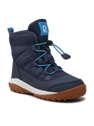 Reima Śniegowce Myrsky 5400032A Granatowy. Niebieskie buty zimowe chłopięce Reima, bez wzorów, z materiału, bez zapięcia. Za 449.99 zł.