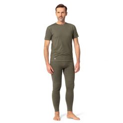 Legginsy trekkingowe męskie Tagart California Olive elastyczne i rozciągliwe. Zielone legginsy sportowe męskie tagart, m, bez wzorów, z materiału, do biegania. Za 209.00 zł.