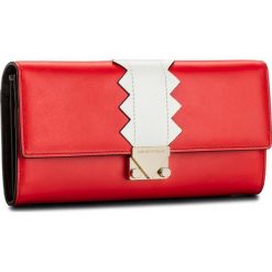 Duży Portfel Damski EMPORIO ARMANI - Y3H008 YDC3A 81132 Coral/White/Black. Czerwone portfele damskie Emporio Armani, ze skóry. W wyprzedaży za 659.00 zł.