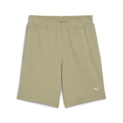 Szorty Puma ESS Eleveted 9. Zielone krótkie spodenki sportowe męskie Puma, bez wzorów, do biegania. Za 196.50 zł.