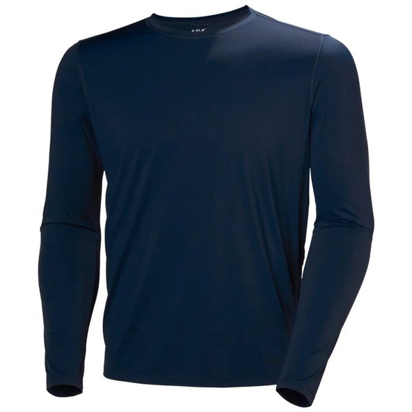 Bluza Helly Hansen Shine Solen. Niebieskie bluzy męskie Helly Hansen, na lato, m, bez wzorów, z elastanu, bez kaptura. Za 259.50 zł.